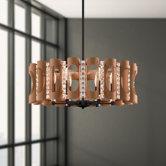 Twilight 6 Light 120V Chandelier in Heirloom Gold with Clear Heritage Handcut Crystal (168|MR1006N-22O)