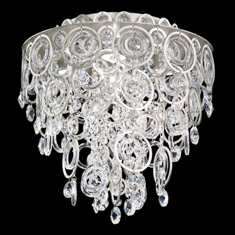 Circulus 4 Light 120V Flush Mount in Antique Silver with Clear Optic Crystal (168|DR1401N-48O)