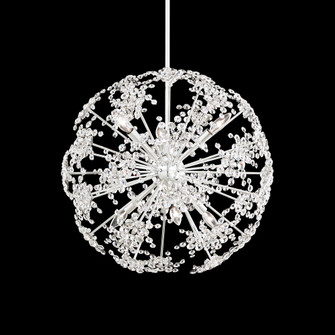 Esteracae 6 Light 120V Pendant in Jet Black with Clear Radiance Crystal (168|DN1024N-55R)