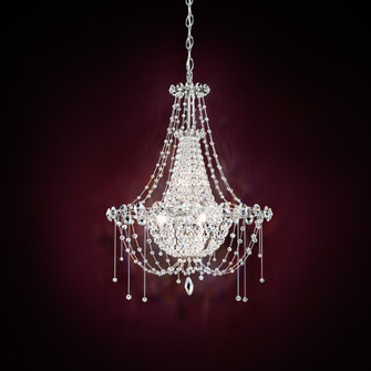 Chrysalita 6 Light 120V Chandelier in Polished Stainless Steel with Clear Radiance Crystal (168|CM8319N-401R)
