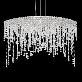 Chantant 8 Light 120V Linear Pendant in Polished Stainless Steel with Clear Radiance Crystal (168|CH4812N-401R)