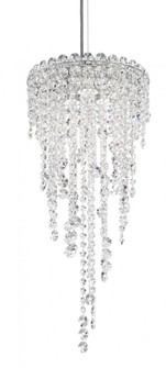 Chantant 3 Light 120V Mini Pendant in Polished Stainless Steel with Clear Radiance Crystal (168|CH0812N-401R)