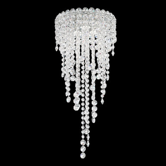 Chantant 3 Light 120V Flush Mount in Polished Stainless Steel with Clear Radiance Crystal (168|CH0802N-401R)
