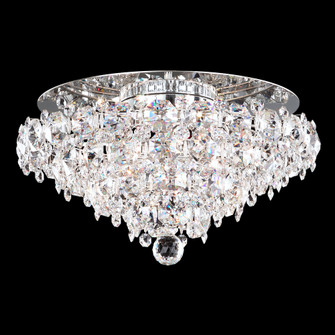 Baronet 4 Light 120V Flush Mount in Polished Stainless Steel with Clear Optic Crystal (168|BN1416N-401O)