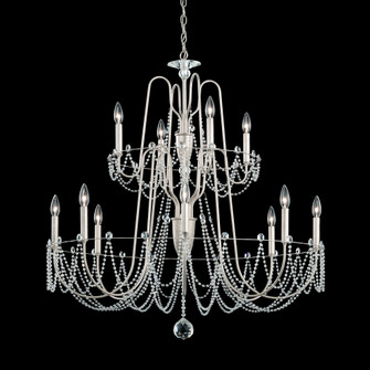 Esmery 12 Light 120V Chandelier in White with Clear Optic Crystal (168|AR1012N-06O)