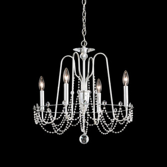 Esmery 4 Light 120V Chandelier in Polished Silver with Clear Optic Crystal (168|AR1004N-40O)