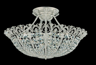 Rivendell 17 Light 120V Semi-Flush Mount in French Gold with Clear Radiance Crystal (168|9845-26R)