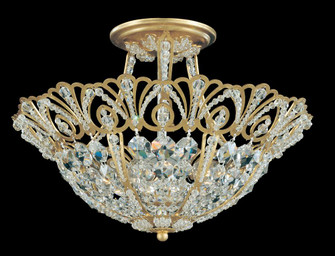 Rivendell 5 Light 120V Semi-Flush Mount in Heirloom Bronze with Clear Radiance Crystal (168|9841-76R)