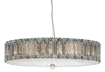 Plaza 21 Light 120V Pendant in Polished Stainless Steel with Radiance Crystal (168|6674R)