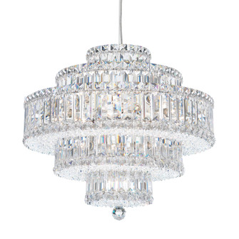 Plaza 22 Light 120V Pendant in Polished Stainless Steel with Clear Optic Crystal (168|6673O)