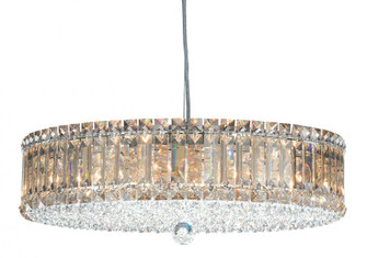 Plaza 15 Light 120V Pendant in Polished Stainless Steel with Clear Optic Crystal (168|6672O)