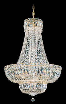Petit Crystal Deluxe 20 Light 120V Pendant in Polished Silver with Clear Optic Crystal (168|6616-40O)