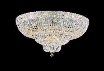 Petit Crystal Deluxe 21 Light 120V Flush Mount in Polished Silver with Clear Optic Crystal (168|5898-40O)
