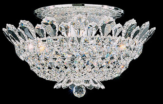 Trilliane 8 Light 120V Semi-Flush Mount in Polished Stainless Steel with Clear Radiance Crystal (168|5867R)