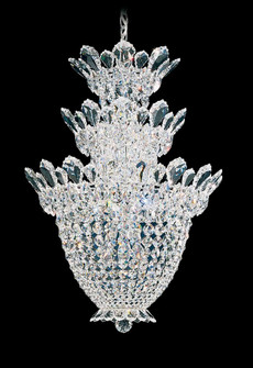 Trilliane 15 Light 120V Chandelier in Polished Stainless Steel with Clear Radiance Crystal (168|5847R)
