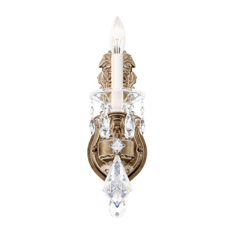 La Scala 1 Light 120V Wall Sconce in Florentine Bronze with Clear Radiance Crystal (168|5069-83R)