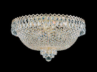 Camelot 6 Light 120V Flush Mount in Polished Silver with Clear Optic Crystal (168|2618-40O)
