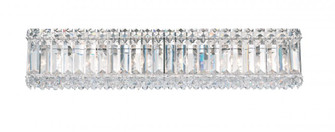 Quantum 6 Light 120V Bath Vanity & Wall Light in Polished Stainless Steel with Clear Optic Crystal (168|2224O)