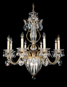 Bagatelle 11 Light 120V Chandelier in Etruscan Gold with Clear Radiance Crystal (168|1248-23R)