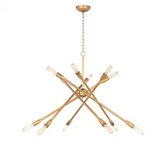 Regina Andrew Cobra Chandelier Large (Natural Brass) (5533|16-1425NB)