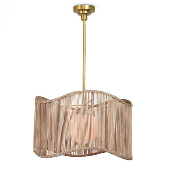 Regina Andrew Nimes Drum Pendant (Natural) (5533|16-1403NAT)