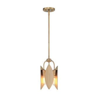 Eden 8.5 in. 3-Light Old Satin Brass Pendant Light (21|D280M-8P-OSB)