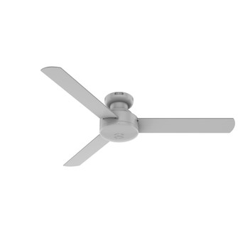 Hunter 52 inch Presto Dove Grey Low Profile Ceiling Fan and Wall Control (4797|52406)