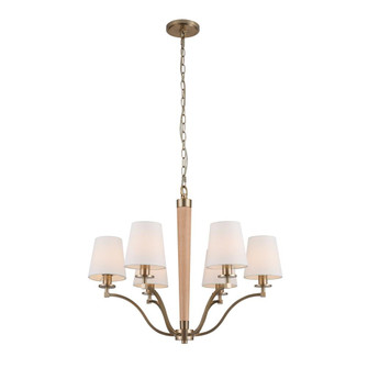 CURVA 6 LT CHANDELIER (133|518971BCG)