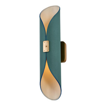 Cape LED Peacock Green Wall Sconce (133|519923STB)