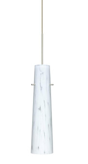Besa Camino Pendant Satin Nickel Carrera 1x50W MAX GY6.35 Base (127|1XC-567419-LED-SN)