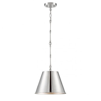 Alden 1-Light Pendant in Polished Nickel (128|7-232-1-109)