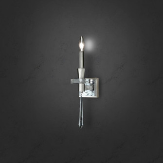 Amadeus 1 Light 120V Wall Sconce in Etruscan Gold with Optic Haze Quartz (168|S9319-23OH)