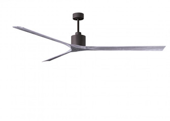 Nan XL 6-speed ceiling fan in Matte White finish with 90” solid barn wood tone wood blades (230|NKXL-TB-BW-90)