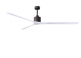 Nan XL 6-speed ceiling fan in Matte White finish with 90” solid matte white wood blades (230|NKXL-TB-MWH-90)