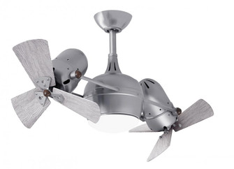 Dagny LK - Rotational Ceiling Fan - Integrated LED - Brushed Nickel Finish - Barn Wood Tone Wood Bla (230|DGLK-BN-WDBW)
