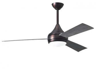 Donaire wet location 3-Blade paddle fan constructed of 316 Marine Grade Stainless Steel (230|DA-BB-BW)