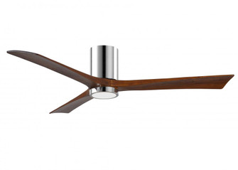 Irene-3HLK - 60'' Three Blade Flush Mount Paddle Fan - 5CCT Integrated LED - Polished Chrome Fini (230|IR3HLK-CR-WA-60)