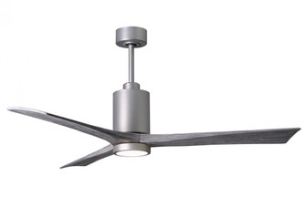 Patricia - 3 - 60'' Three Blade Ceiling Fan - 5CCT Integrated LED - Brushed Nickel Finish (230|PA3-BN-BW-60)
