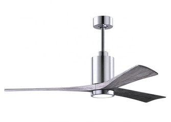 Patricia-3-60'' Three Blade Ceiling Fan-5CCT Integrated LED-Polished Chrome Finish (230|PA3-CR-BW-60)