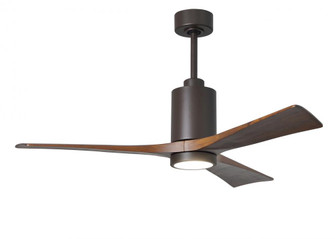 Patricia-3-52'' Three Blade Ceiling Fan-5CCT Integrated LED-Textured Bronze Finish (230|PA3-TB-WA-52)
