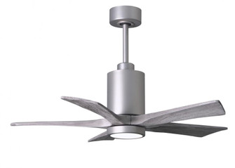 Patricia-5-42'' Five Blade Ceiling Fan-5CCT Integrated LED-Brushed Nickel Finish (230|PA5-BN-BW-42)