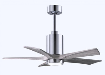 Patricia - 5 - 42'' Five Blade Ceiling Fan - 5CCT Integrated LED - Polished Chrome Finish (230|PA5-CR-BW-42)