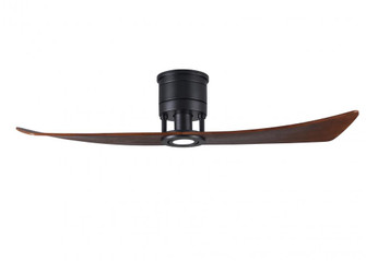 Lindsay - Ceiling Fan - Integrated LED - Matte Black Finish - Walnut Tone Blades (230|LW-BK-WA)