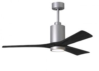 Patricia-3-52'' Three Blade Ceiling Fan-5CCT Integrated LED-Brushed Nickel Finish-Matte Black Bla (230|PA3-BN-BK-52)