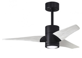 Super Janet - 42'' Ceiling Fan - Integrated LED - Matte Black Finish - Matte White Blades (230|SJ-BK-MWH-42)