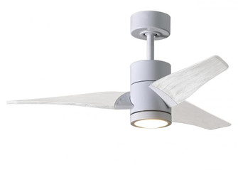Super Janet - 42'' Ceiling Fan - Integrated LED - Gloss White Finish - Matte White Blades (230|SJ-WH-MWH-42)