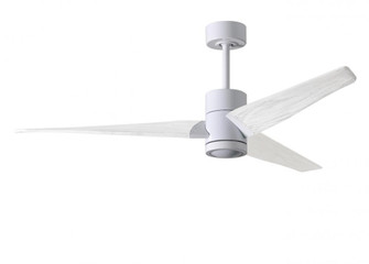 Super Janet - 60'' Ceiling Fan - Integrated LED - Gloss White Finish - Matte White Blades (230|SJ-WH-MWH-60)