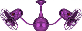 Vent Bettina - Rotational Ceiling Fan - Ametista Finish - Metal Blades (230|VB-LTPURPLE-MTL)