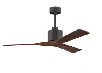 Nan - 52'' Ceiling Fan - Textured Bronze Finish - Walnut Tone Blades (230|NK-TB-WA-52)