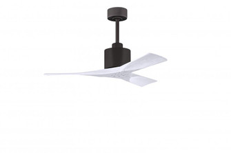Nan - 42'' Ceiling Fan - Textured Bronze Finish - Matte White Blades (230|NK-TB-MWH-42)